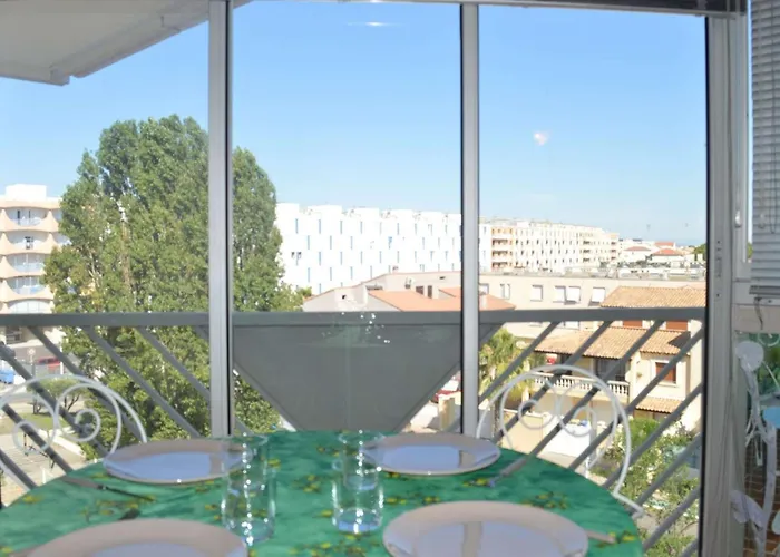 Climatise Avec Piscine, Proche Et Centre, Parking Prive - 4 Couchages - Fr-1-250-146 Le Grau-du-Roi